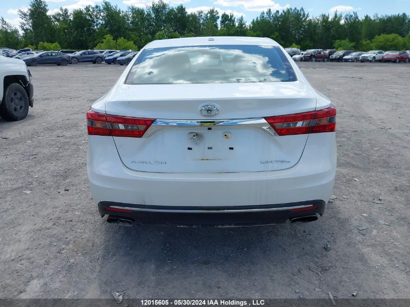 2016 Toyota Avalon Xle Plus/Premium/Tour/Ltd VIN: 4T1BK1EB0GU201639 Lot: 12015605