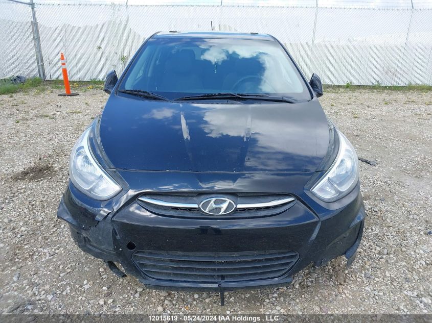 2017 Hyundai Accent Se VIN: KMHCT5AE0HU341314 Lot: 12015619