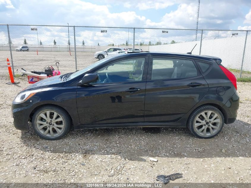 2017 Hyundai Accent Se VIN: KMHCT5AE0HU341314 Lot: 12015619