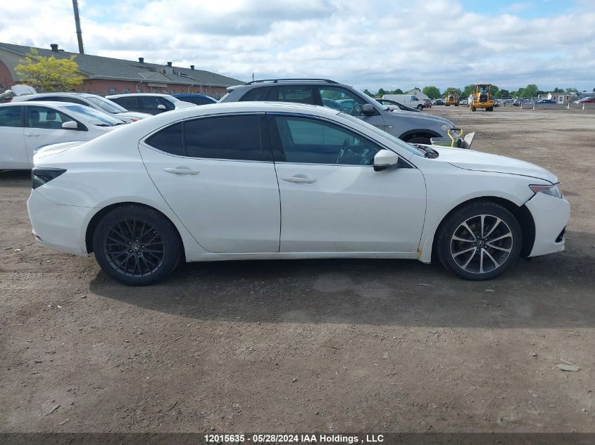 2015 Acura Tlx VIN: 19UUB3F53FA800635 Lot: 12015635