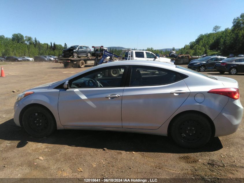 2013 Hyundai Elantra Gl VIN: 5NPDH4AE9DH152797 Lot: 12015641