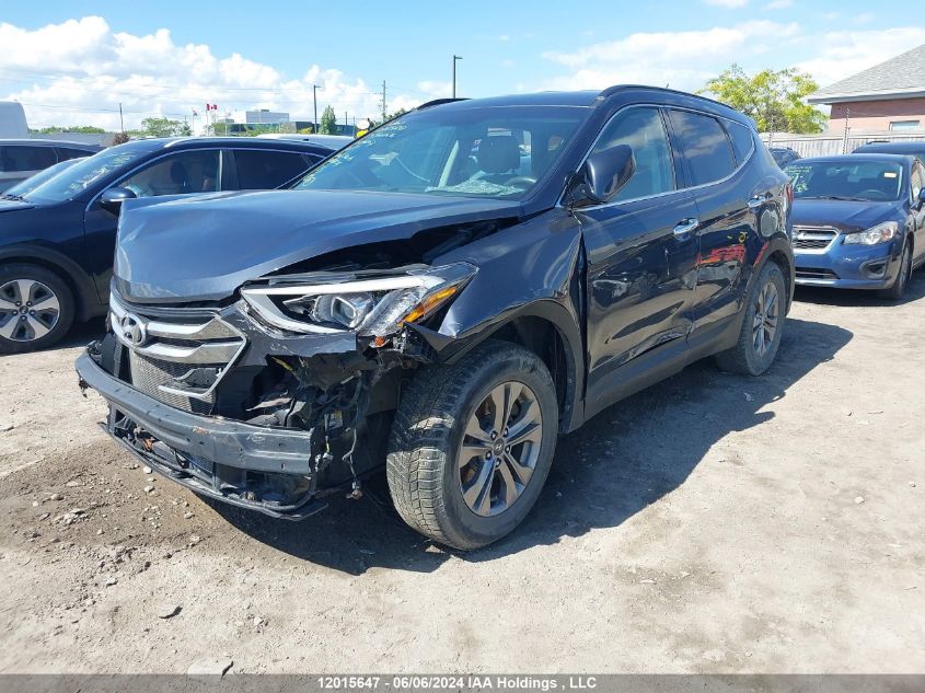 2015 Hyundai Santa Fe VIN: 5XYZT3LB8FG291203 Lot: 12015647