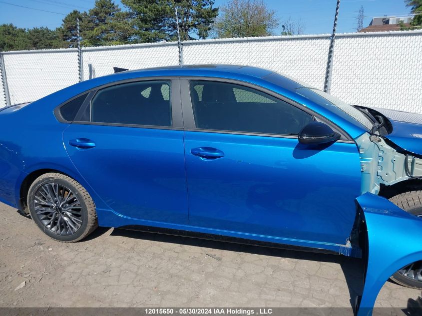 2022 Kia Forte VIN: 3KPF54AD2NE454558 Lot: 12015650