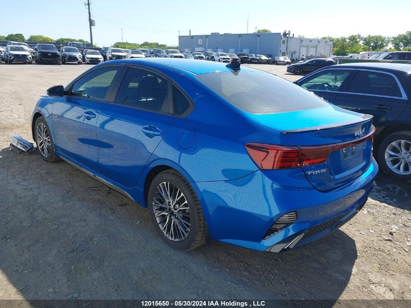 2022 Kia Forte VIN: 3KPF54AD2NE454558 Lot: 12015650