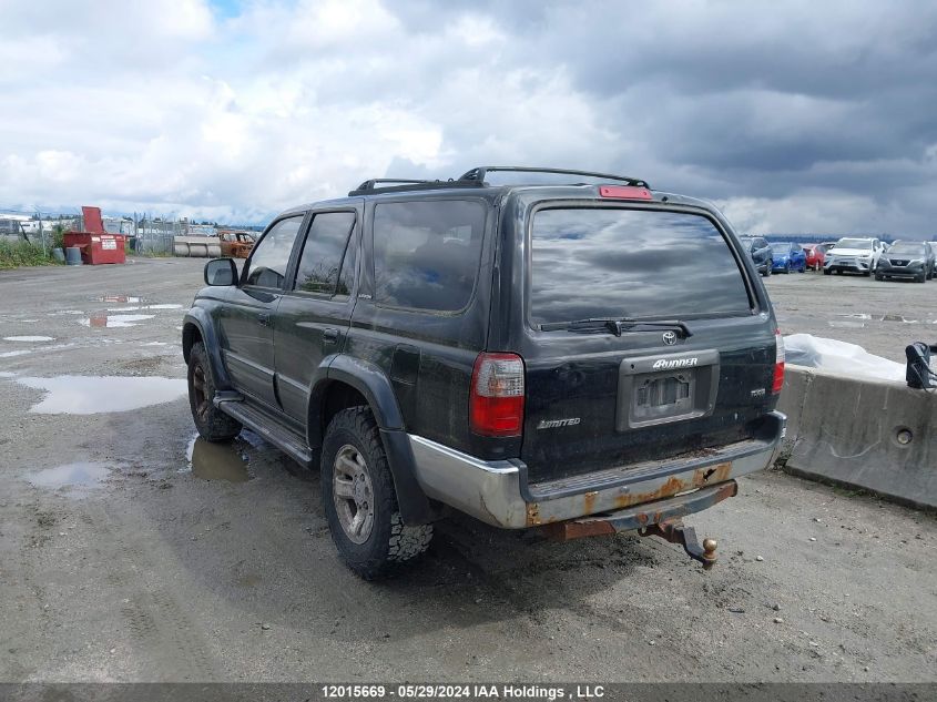 1996 Toyota 4Runner Limited VIN: JT3HN87R2T0004406 Lot: 12015669