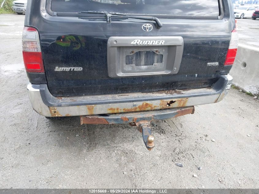 1996 Toyota 4Runner Limited VIN: JT3HN87R2T0004406 Lot: 12015669