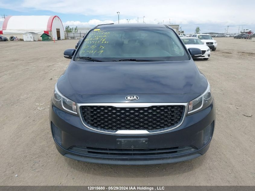 2017 Kia Sedona VIN: KNDMB5C15H6270976 Lot: 12015680