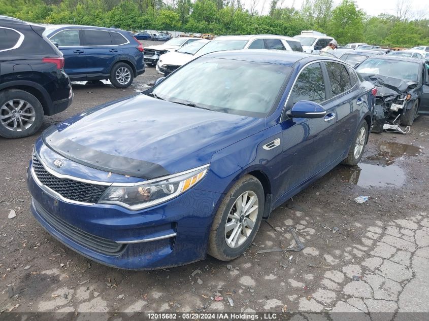 2016 Kia Optima Lx VIN: 5XXGT4L34GG089535 Lot: 12015682