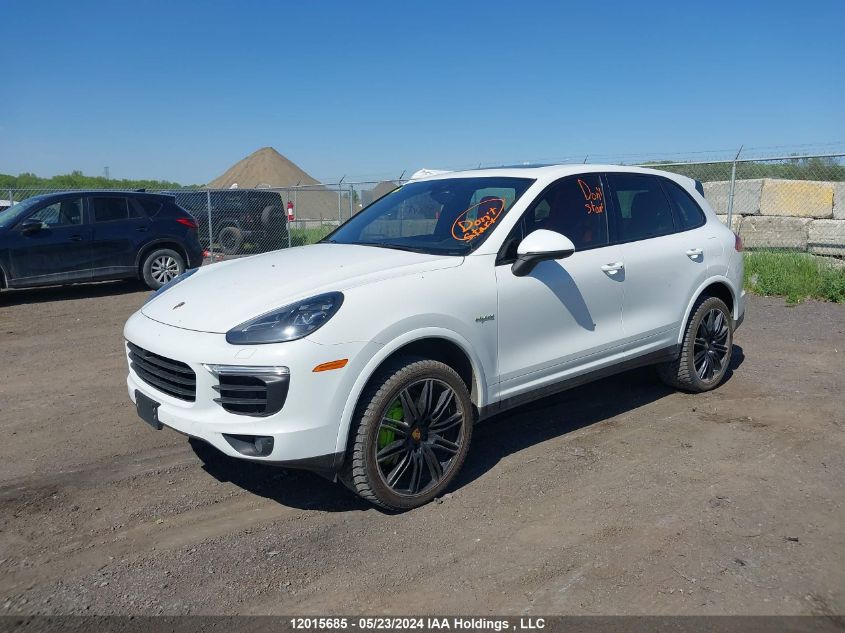 2017 Porsche Cayenne Se Hybrid/Platinum VIN: WP1AE2A22HLA71453 Lot: 12015685