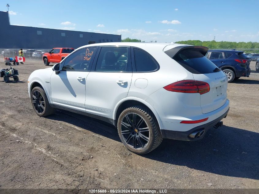 2017 Porsche Cayenne Se Hybrid/Platinum VIN: WP1AE2A22HLA71453 Lot: 12015685