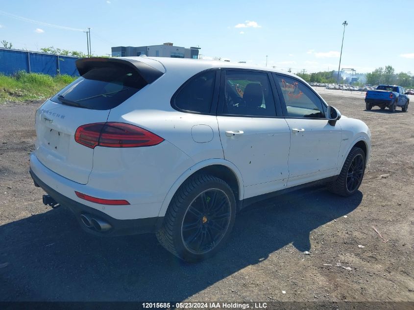 2017 Porsche Cayenne Se Hybrid/Platinum VIN: WP1AE2A22HLA71453 Lot: 12015685