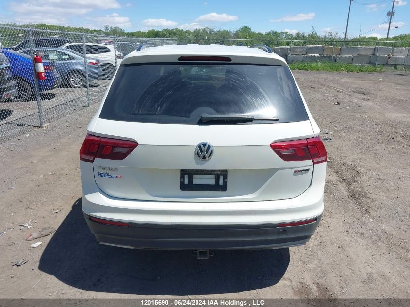 2019 Volkswagen Tiguan S VIN: 3VV0B7AX7KM101570 Lot: 12015690