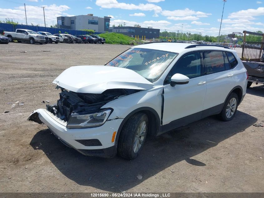 2019 Volkswagen Tiguan S VIN: 3VV0B7AX7KM101570 Lot: 12015690