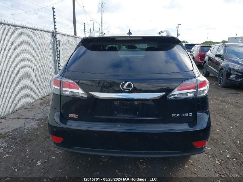 2013 Lexus Rx 350/Base/F Sport VIN: 2T2BK1BA0DC155993 Lot: 12015701