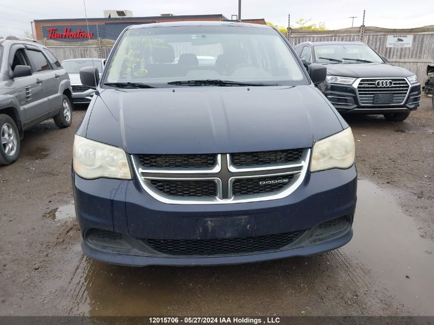 2012 Dodge Grand Caravan Se VIN: 2C4RDGBG3CR239261 Lot: 12015706