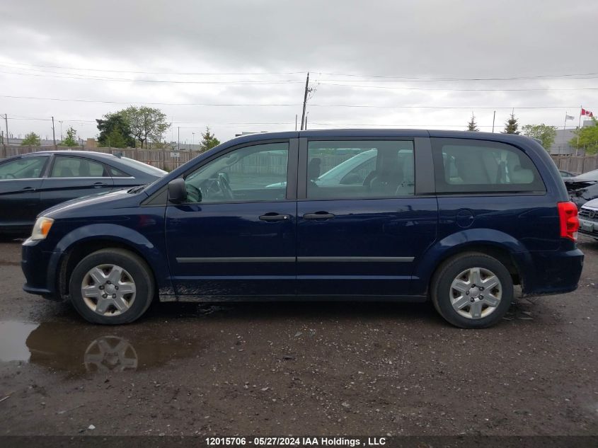 2012 Dodge Grand Caravan Se VIN: 2C4RDGBG3CR239261 Lot: 12015706