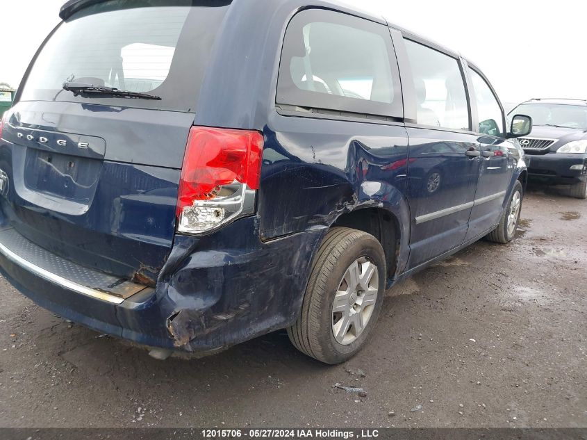 2012 Dodge Grand Caravan Se VIN: 2C4RDGBG3CR239261 Lot: 12015706