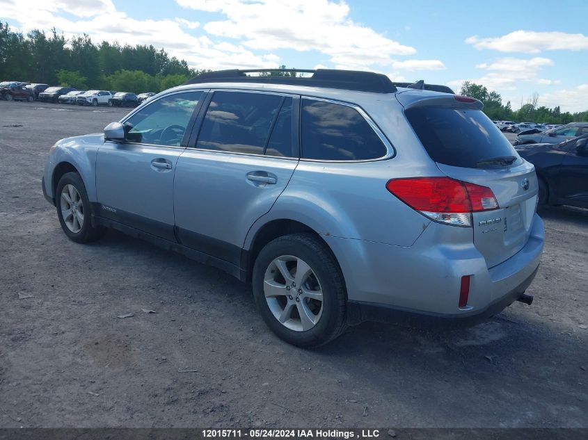 2013 Subaru Outback 2.5I Limited VIN: 4S4BRGLC1D3291024 Lot: 12015711