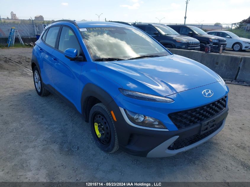 2022 Hyundai Kona Preferred Awd VIN: KM8K2CAB6NU765407 Lot: 12015714