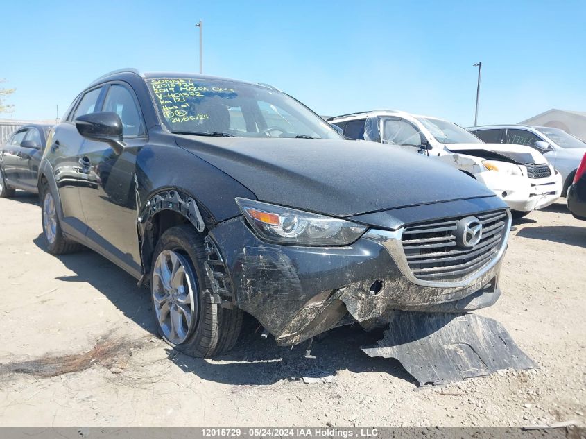 2019 Mazda Cx-3 VIN: JM1DKDC71K0401572 Lot: 12015729