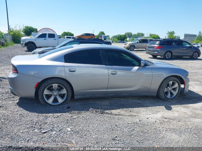 2016 Dodge Charger Sxt VIN: 2C3CDXHG9GH271919 Lot: 12015730