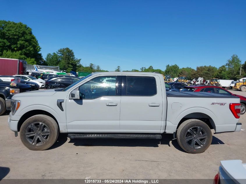 2023 Ford F150 Supercrew VIN: 1FTEW1EP8PKF51775 Lot: 12015733