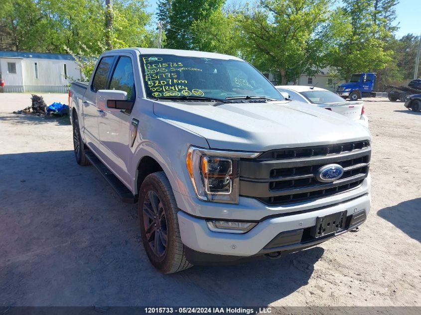 2023 Ford F150 Supercrew VIN: 1FTEW1EP8PKF51775 Lot: 12015733