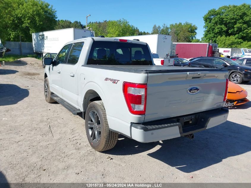 2023 Ford F150 Supercrew VIN: 1FTEW1EP8PKF51775 Lot: 12015733