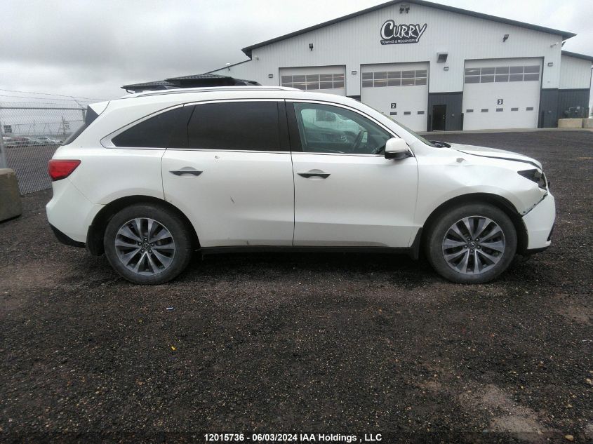 2016 Acura Mdx VIN: 5FRYD4H61GB506096 Lot: 12015736