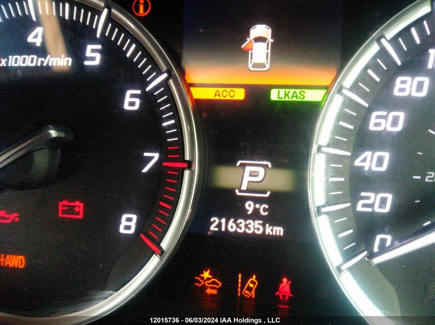 2016 Acura Mdx VIN: 5FRYD4H61GB506096 Lot: 12015736