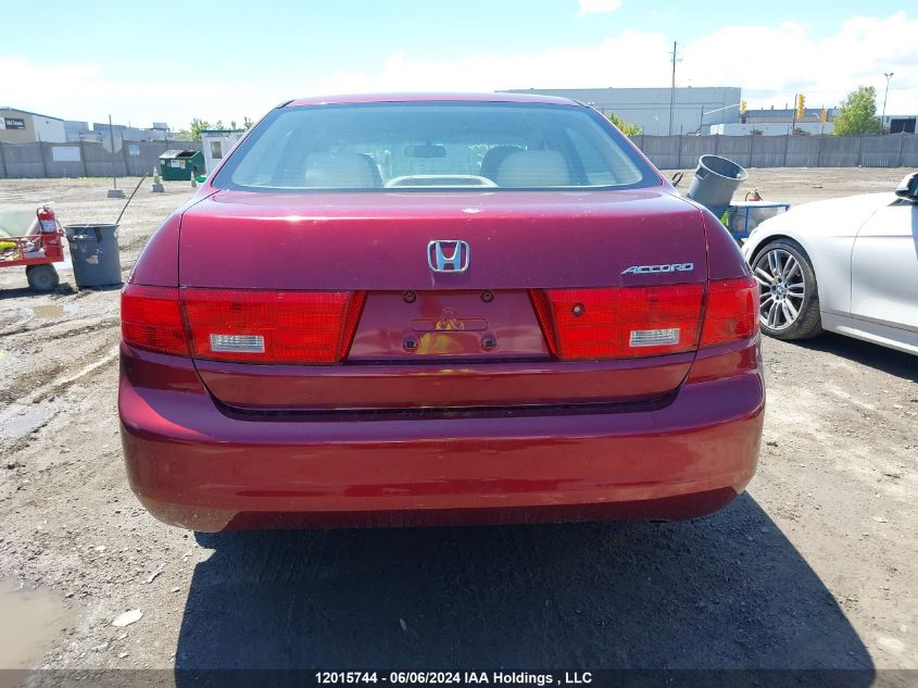 2005 Honda Accord Lx VIN: 1HGCM56485A806731 Lot: 12015744