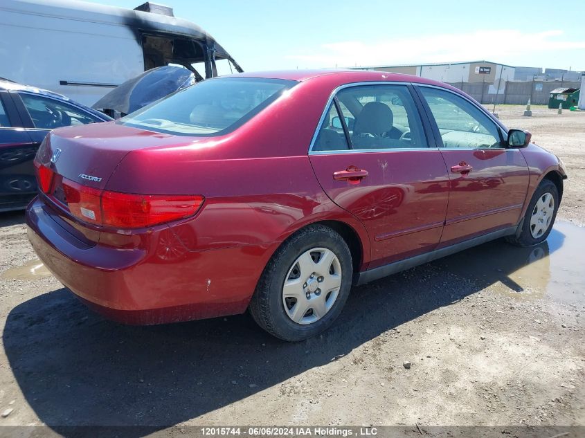 2005 Honda Accord Lx VIN: 1HGCM56485A806731 Lot: 12015744