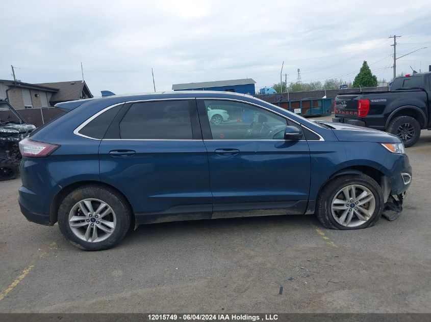 2016 Ford Edge Sel VIN: 2FMPK4J99GBC38513 Lot: 12015749