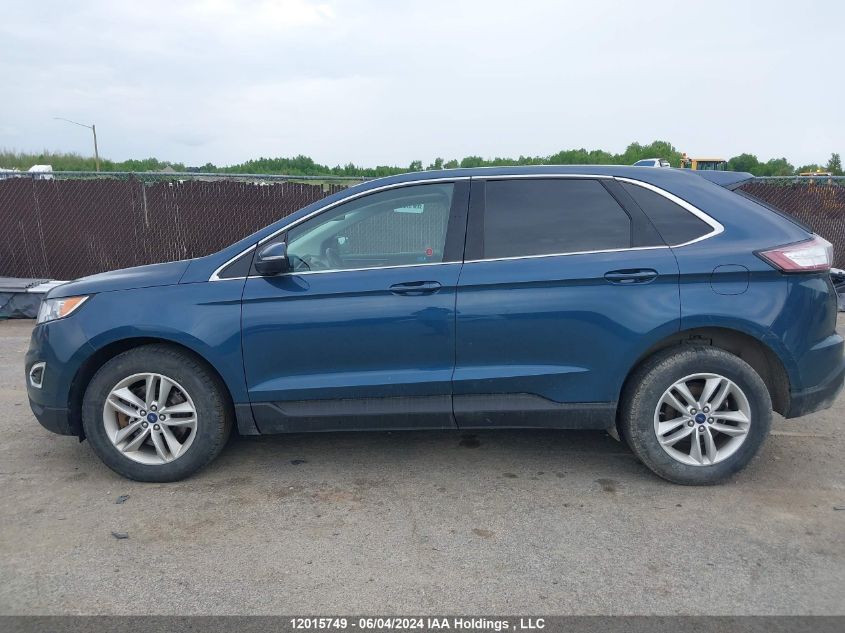 2016 Ford Edge Sel VIN: 2FMPK4J99GBC38513 Lot: 12015749