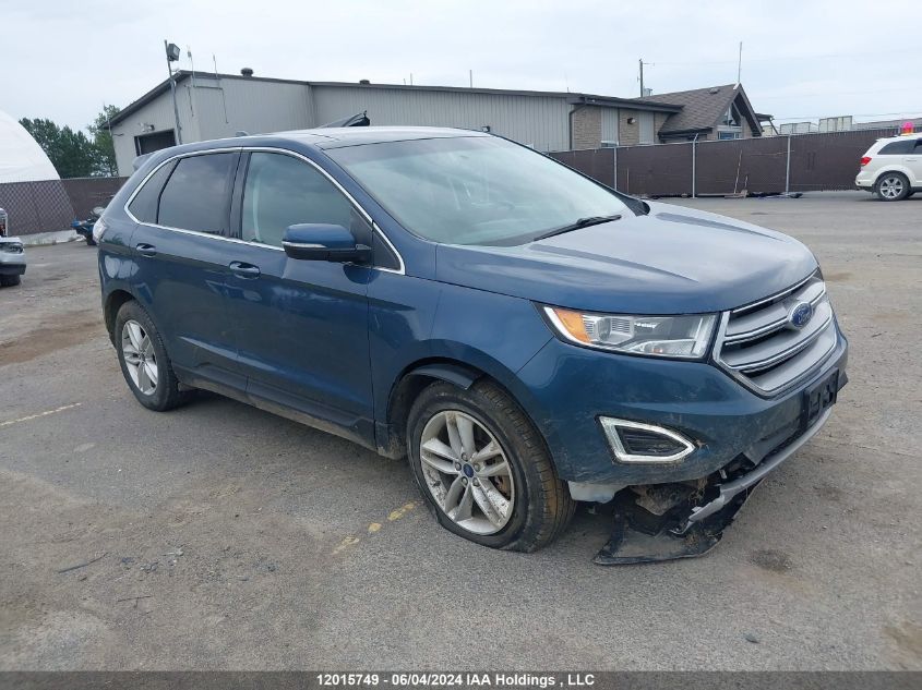 2016 Ford Edge Sel VIN: 2FMPK4J99GBC38513 Lot: 12015749