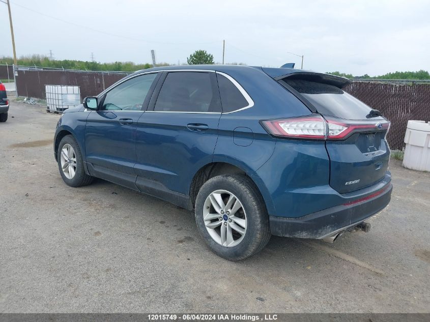 2016 Ford Edge Sel VIN: 2FMPK4J99GBC38513 Lot: 12015749