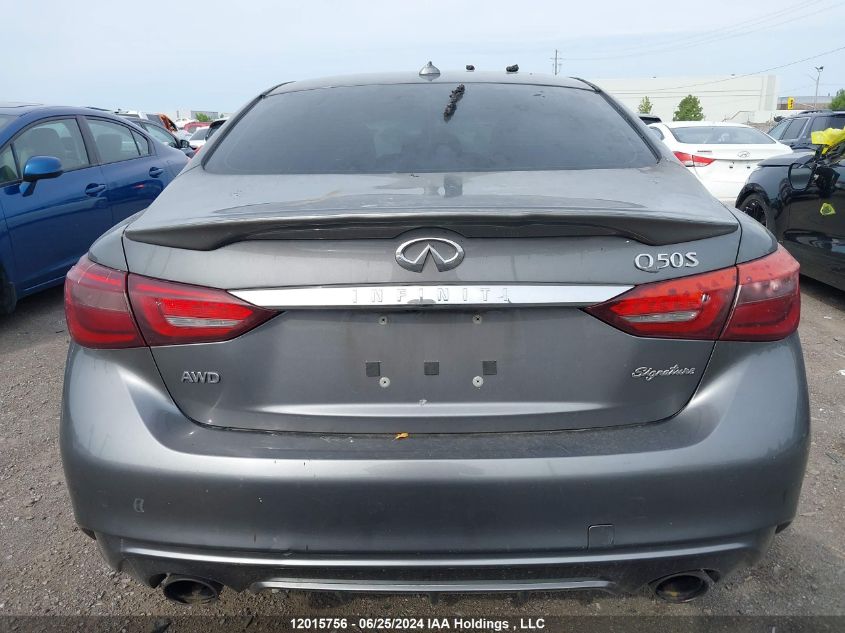 2019 Infiniti Q50 Luxe/Sport/Signature Edition VIN: JN1EV7AR2KM593601 Lot: 12015756