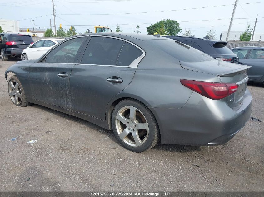 2019 Infiniti Q50 Luxe/Sport/Signature Edition VIN: JN1EV7AR2KM593601 Lot: 12015756