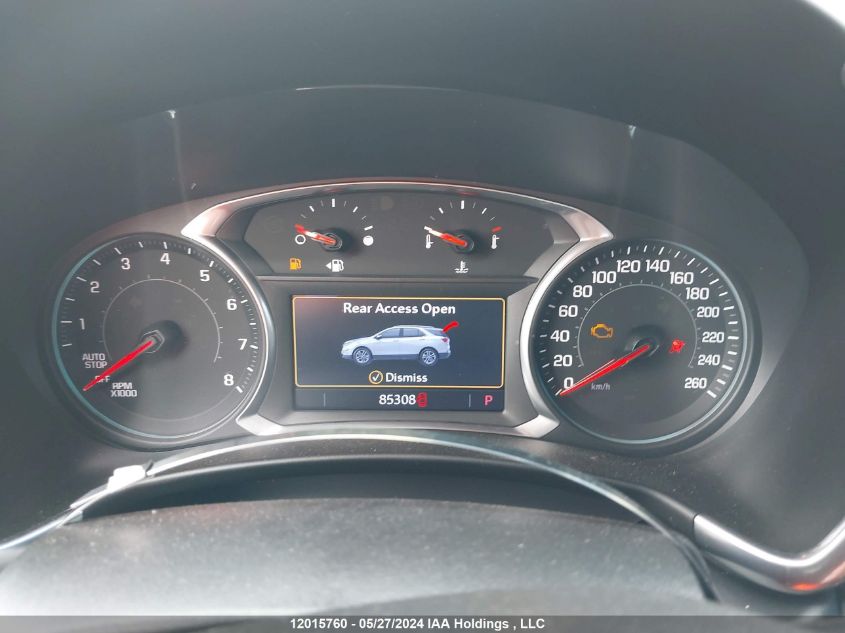 2019 Chevrolet Equinox VIN: 2GNAXVEX4K6154196 Lot: 12015760