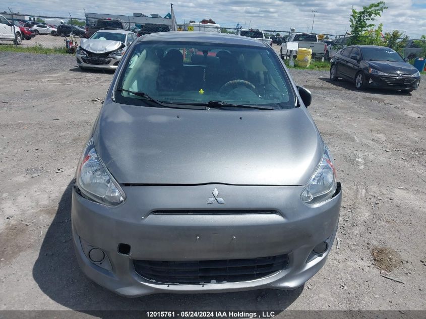 2019 Mitsubishi Mirage Es/Rf VIN: ML32A3HJ1KH006885 Lot: 12015761