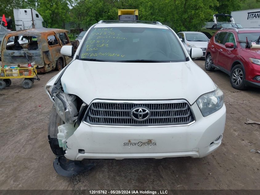 2010 Toyota Highlander VIN: JTEJW3EH6A2038577 Lot: 12015762