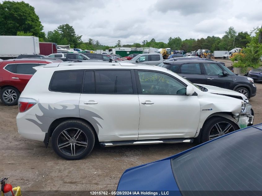 2010 Toyota Highlander VIN: JTEJW3EH6A2038577 Lot: 12015762