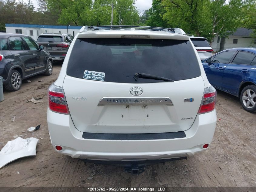 2010 Toyota Highlander VIN: JTEJW3EH6A2038577 Lot: 12015762