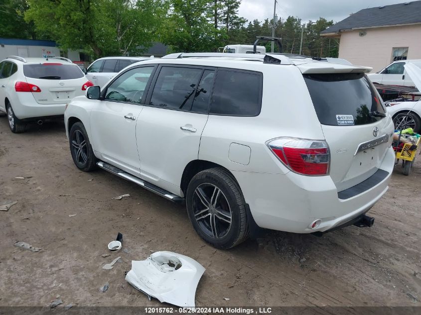 2010 Toyota Highlander VIN: JTEJW3EH6A2038577 Lot: 12015762