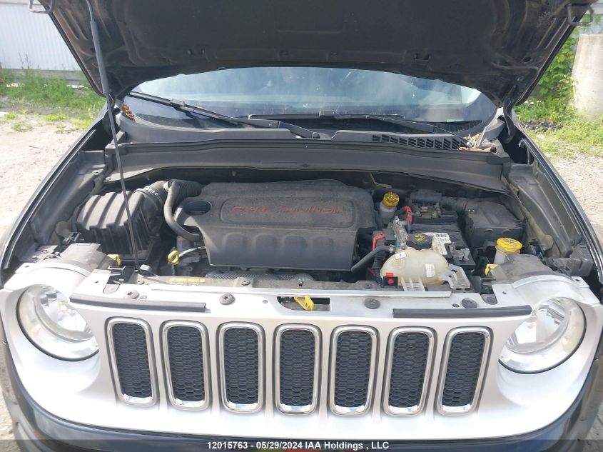 2016 Jeep Renegade Limited VIN: ZACCJBDT4GPD50195 Lot: 12015763