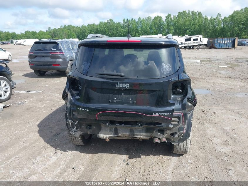 2016 Jeep Renegade Limited VIN: ZACCJBDT4GPD50195 Lot: 12015763