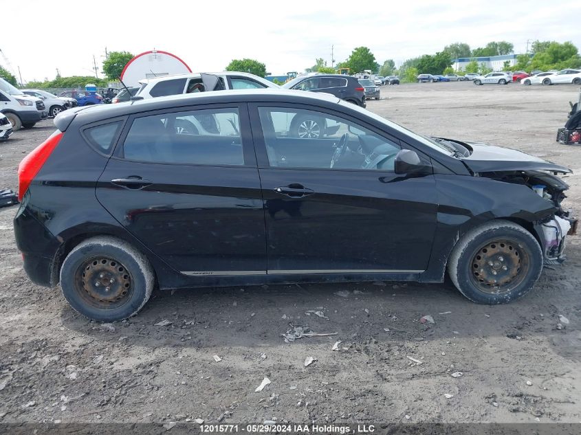 2014 Hyundai Accent Gl VIN: KMHCT5AE3EU190934 Lot: 12015771