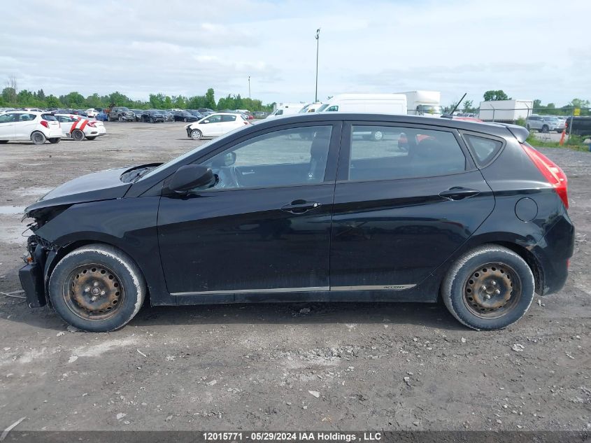 2014 Hyundai Accent Gl VIN: KMHCT5AE3EU190934 Lot: 12015771