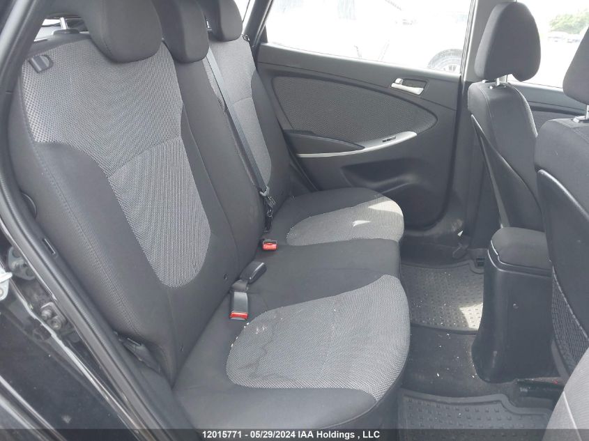 2014 Hyundai Accent Gl VIN: KMHCT5AE3EU190934 Lot: 12015771