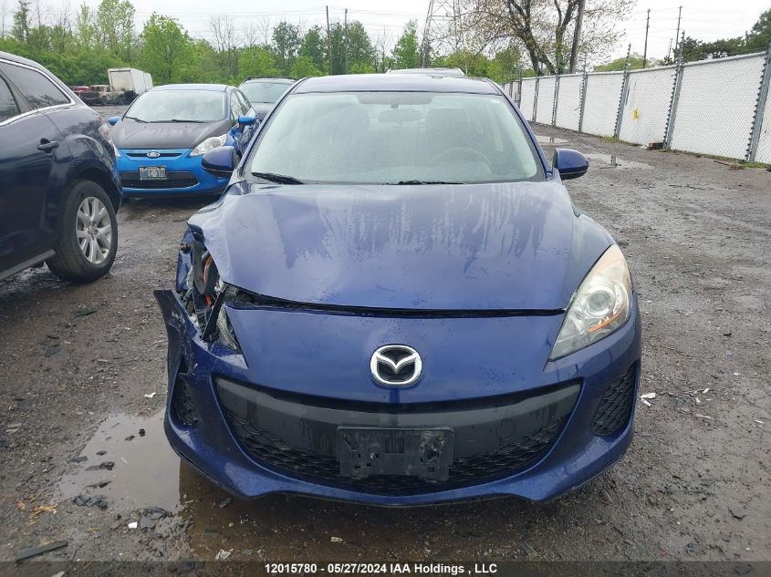 2013 Mazda Mazda3 VIN: JM1BL1UF4D1719577 Lot: 12015780